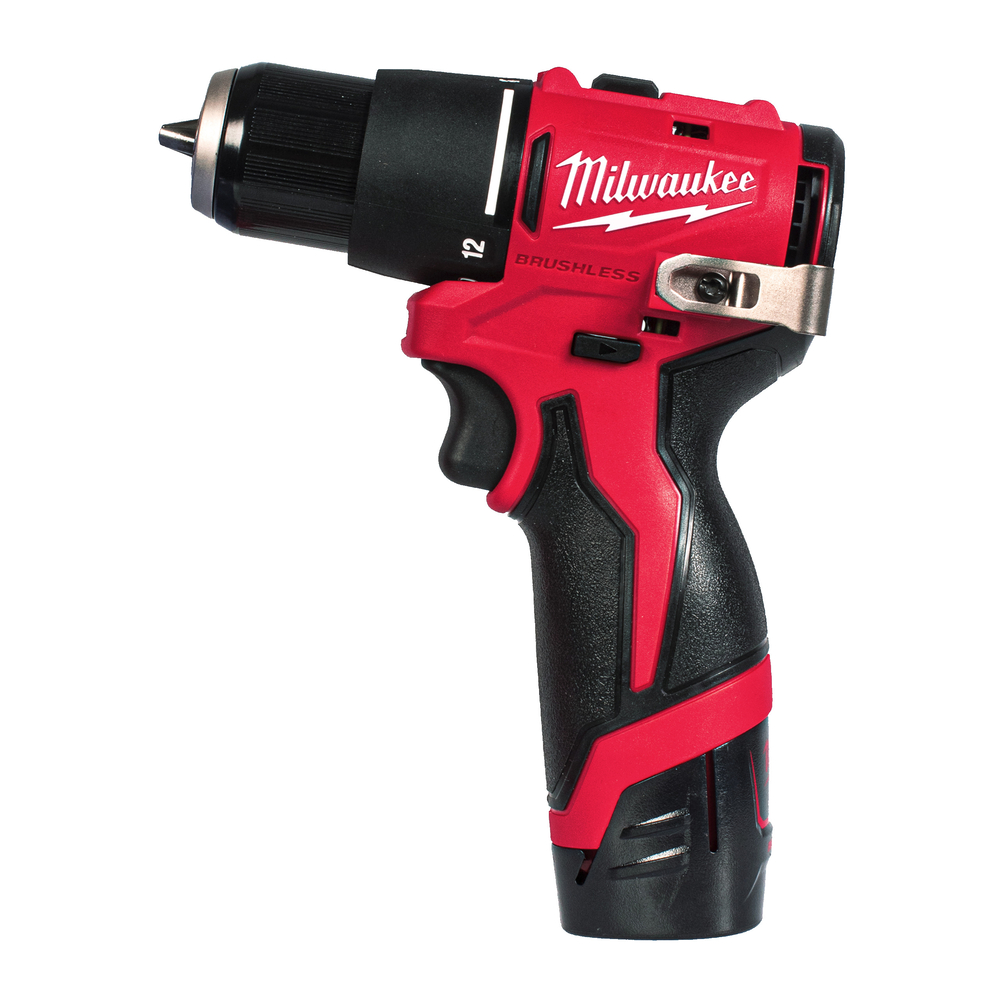 Perceuse compacte Brushless 12 V 40Nm 2Ah 1 chargeur C12C M12 BLPDRC-202C MILWAUKEE - 4933500422