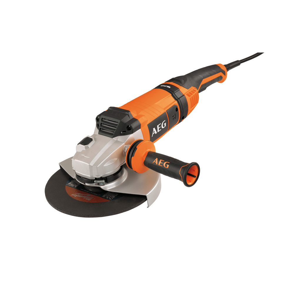 Meuleuse 2400W / anti-vibration / poignée rotative / diamètre 230mm AEG WS 24-230 GEV DMS - 4935431775