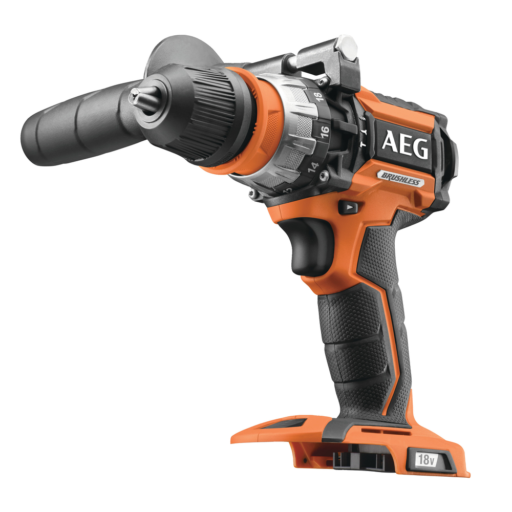 Perceuse Percussion 18V Brushless sans batt. ni chargeur AEG BSB18CBL-0 - 4935451082