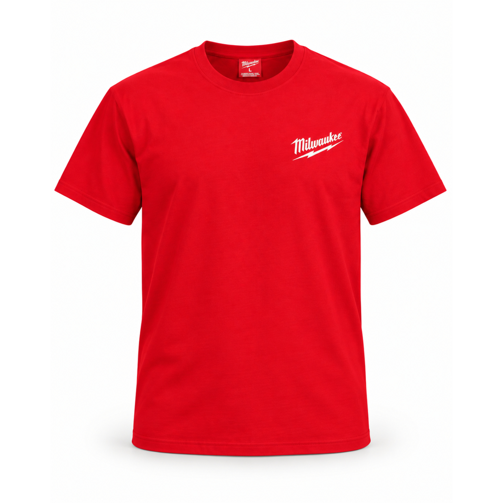 T-shirt rouge manches courtes - MILWAUKEE
