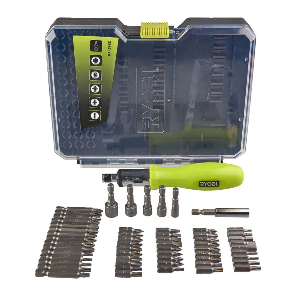 Coffret RYOBI RAK59SD 59 accessoires vissage - 5132002251
