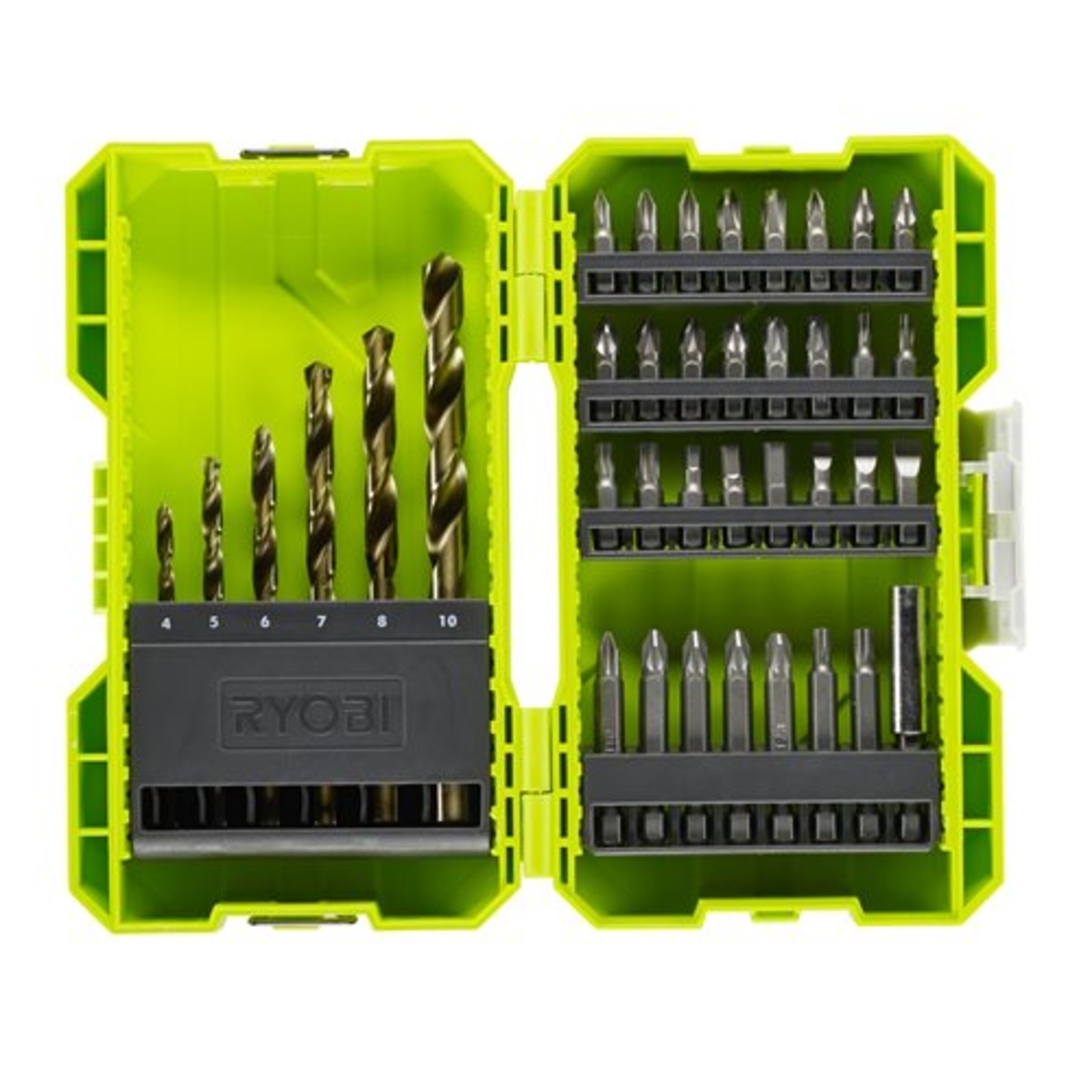 Coffret empilable d'accessoires mixtes perçage - vissage RYOBI RAK38SDD - 5132003303