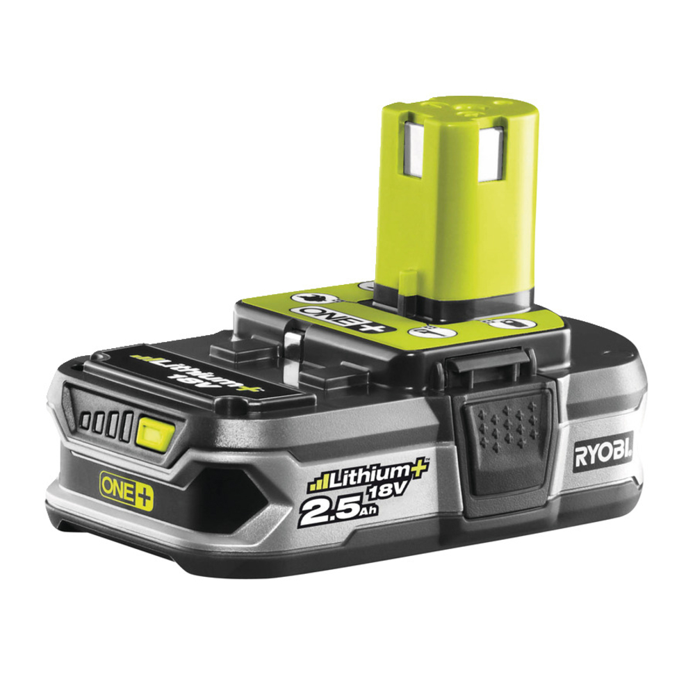 1 batterie lithium+ 18V - 2,5 Ah RYOBI RB18L25 - 5133002237