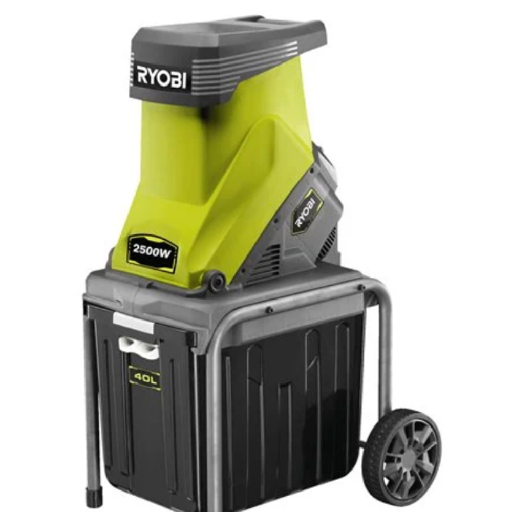 Broyeur de végétaux RYOBI électrique 2500 W RSH2545B - 5133002512