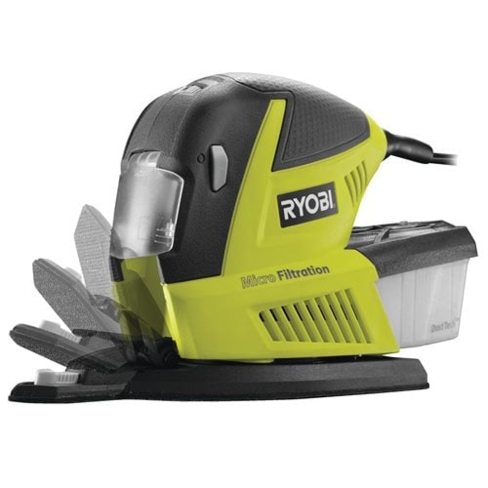 Ponceuse multifonctions 180 W RYOBI avec variateur de vitesse - 5133002910