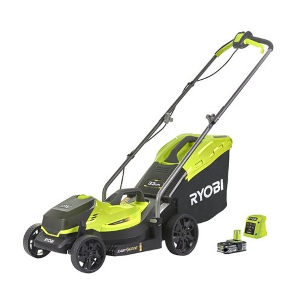 Tondeuse à gazon sans fil RYOBI RY18LMH37LT25-250 33cm - 5133004323