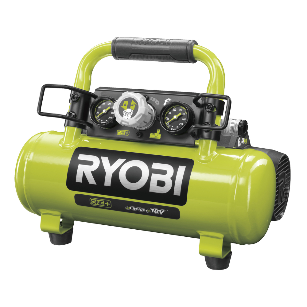 Compresseur 4 litres 8 bar RYOBI batterie 18V avec variateur de vitesse 5133004540