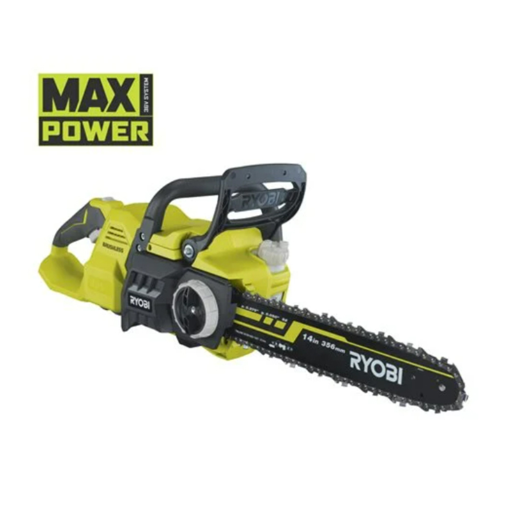Tronçonneuse Brushless RYOBI 36V MAX POWER - 35 cm (vendue sans batterie ni chargeur) - 5133004595