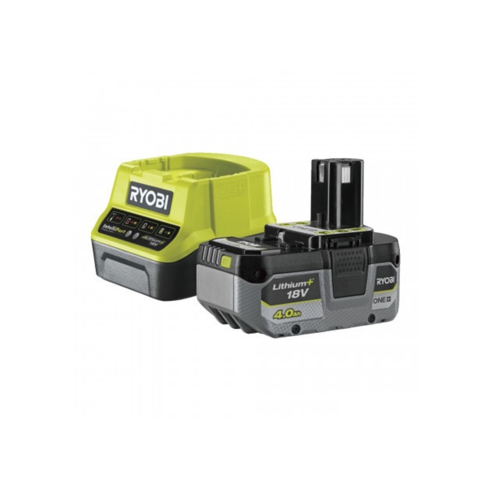 1 batterie lithium+ 18V - 4,0 Ah compacte et 1 chargeur rapide 2,0 A RYOBI - 5133005091