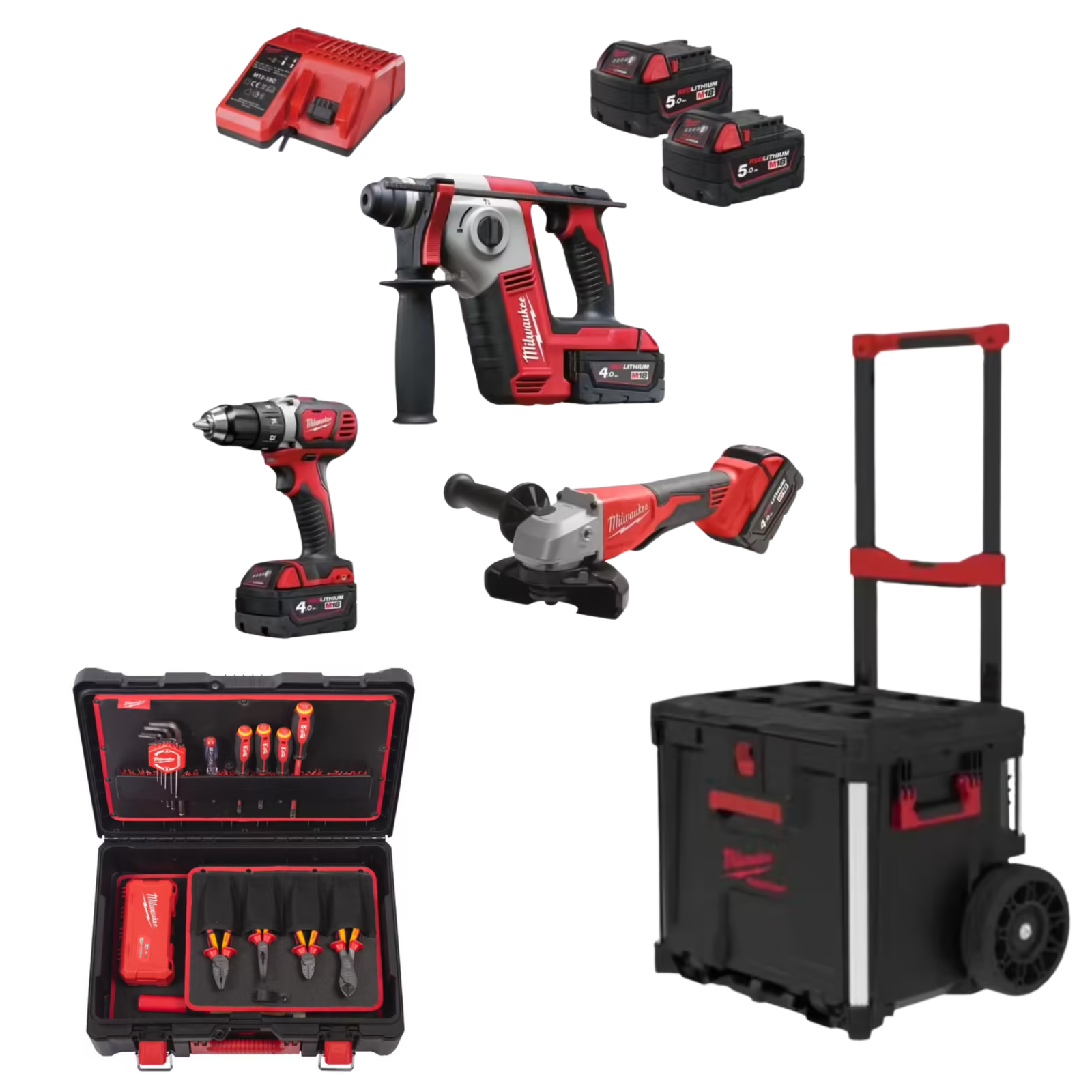 Pack machines et outils électricien MILWAUKEE avec PACKOUT
