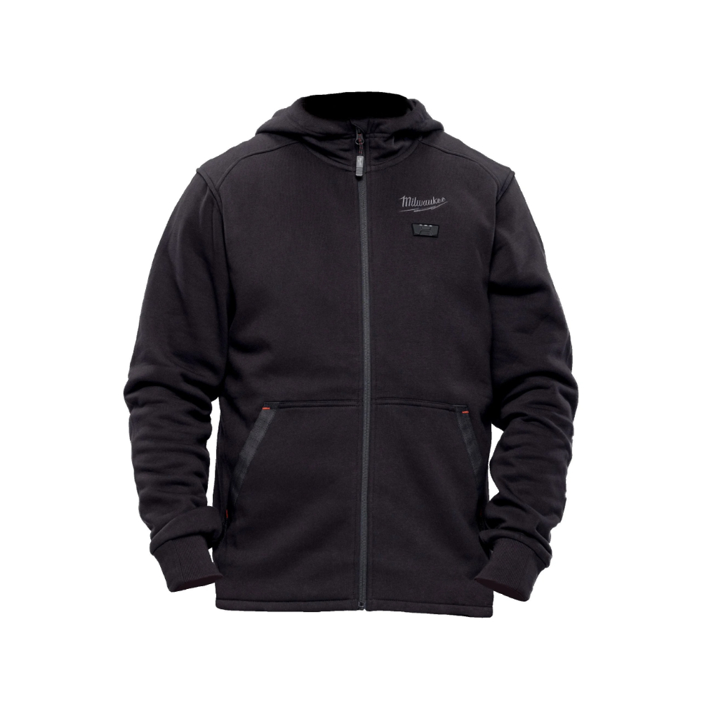 Sweat chauffant à capuche métier de la logistique MILWAUKEE noir M12 HHBL5-0