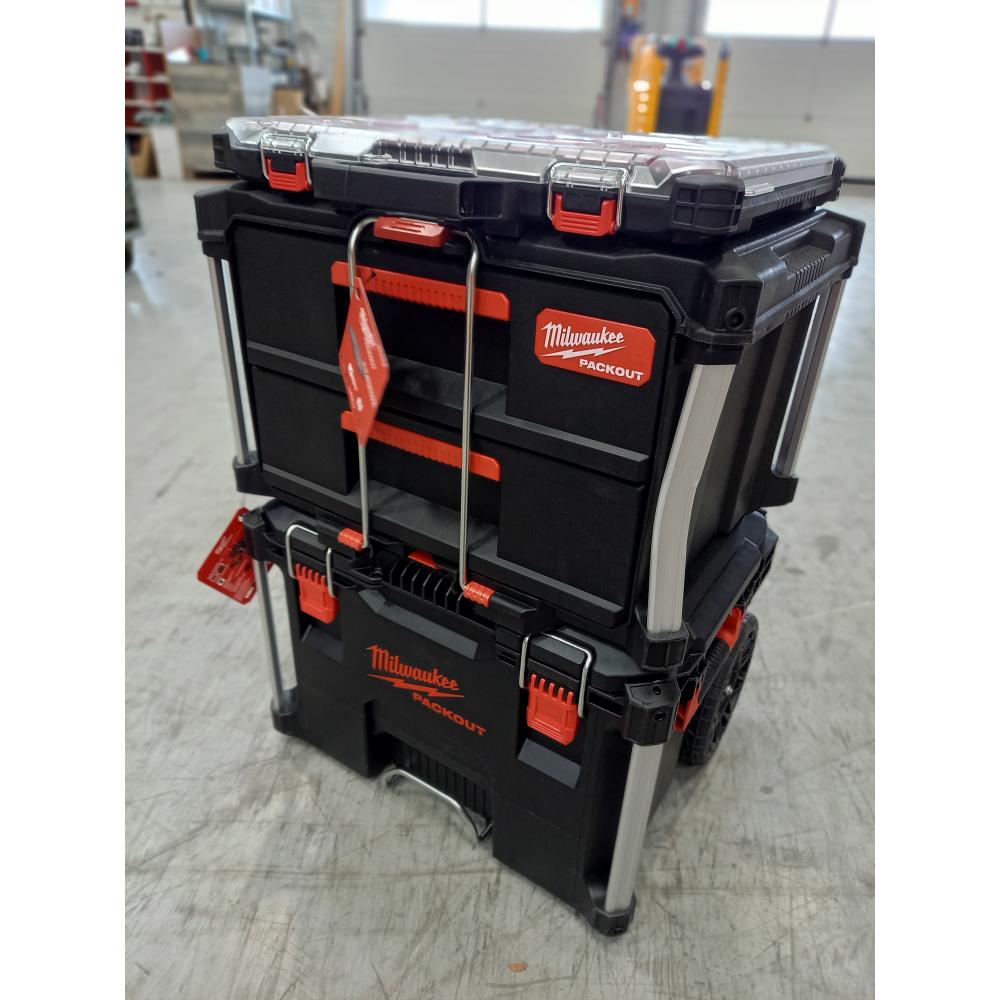 Packout 3 rangements Milwaukee avec trolley - 4932479957