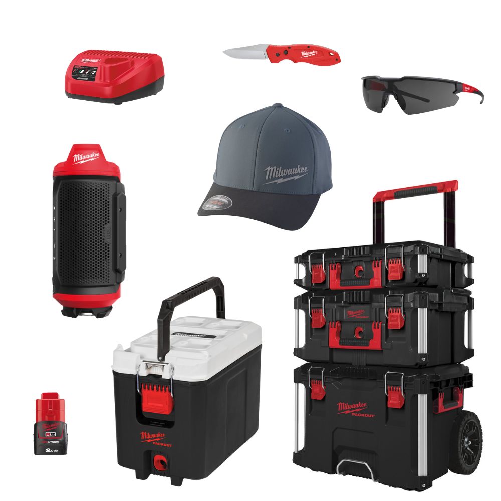 PACKOUT MILWAUKEE  ARTISAN GLACIÈRE + ENCEINTE 