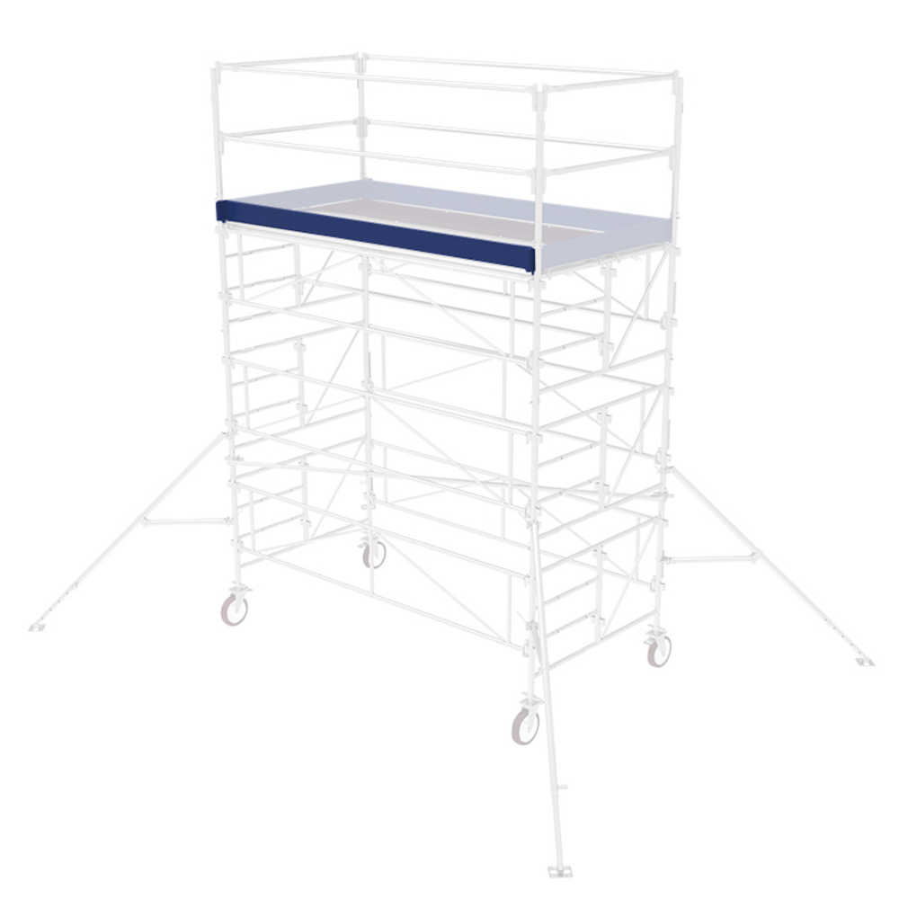 PLINTHE LATÉRALE 3M BOIS TRAITÉE BLEUE - TUBESCA COMABI - 00015685