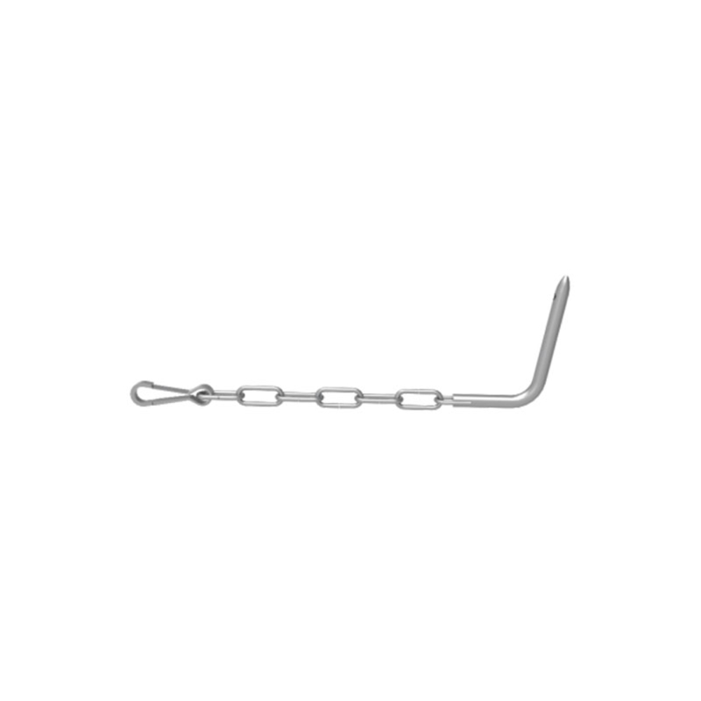 Goupille D8mm avec mousqueton pour vérin d'amarrage  - TUBESCA COMABI - 00079128