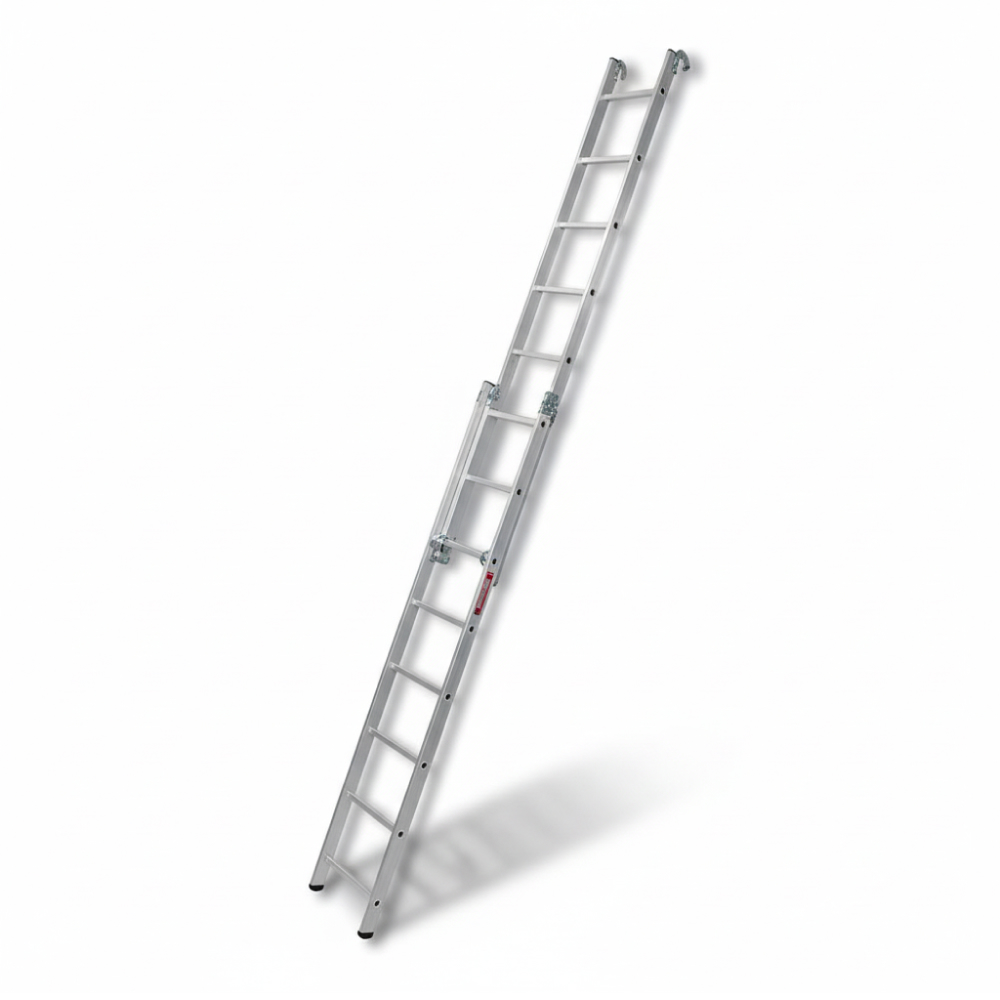 Echelle STARLINE coulisse à main avec crochets 2x10 TUBESCA COMABI - 00122710-023