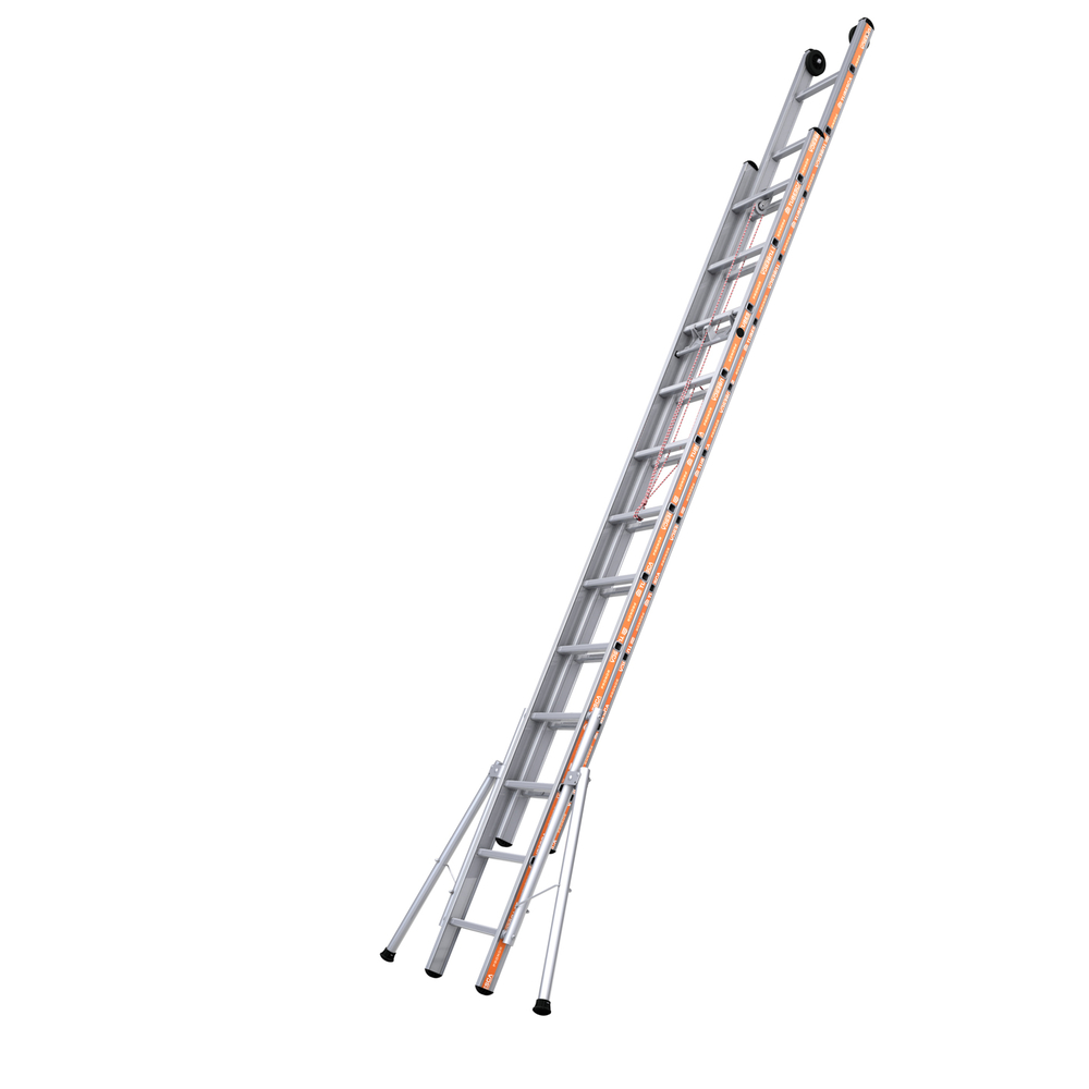 ÉCHELLE PRONOR COULISSE CORDE 2 PLANS ACCÈS À 12.55M - TUBESCA COMABI - 01232123