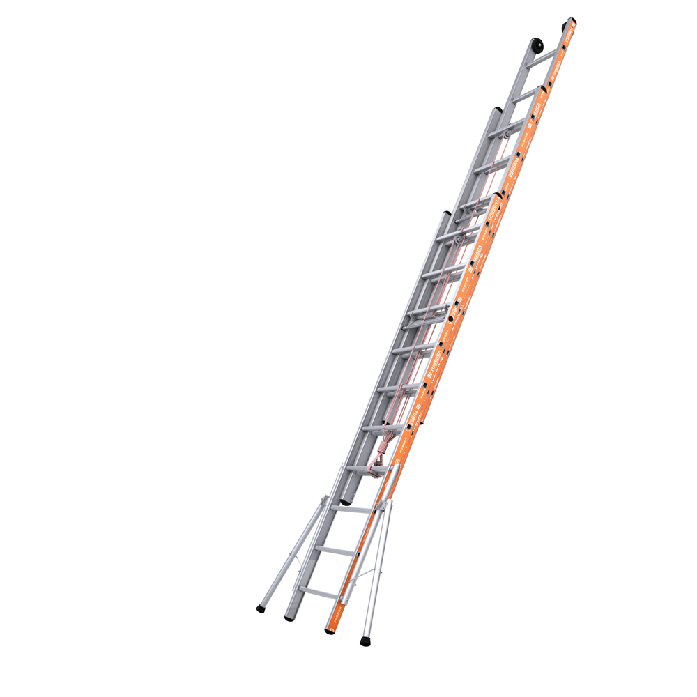 ÉCHELLE PRONOR COULISSE CORDE 3 PLANS ACCÈS 11.99M - TUBESCA COMABI - 01233116