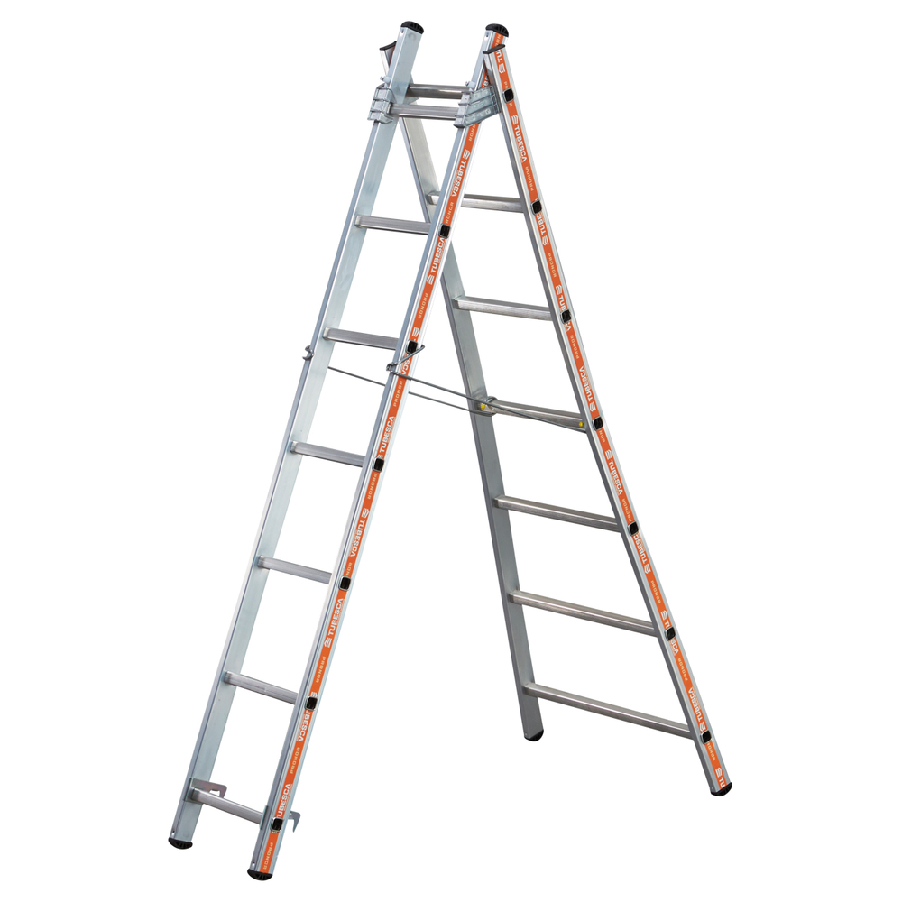 ÉCHELLE PRONOR TRANSFORMABLE 2 PLANS ACCÈS 8M - TUBESCA COMABI - 01252014