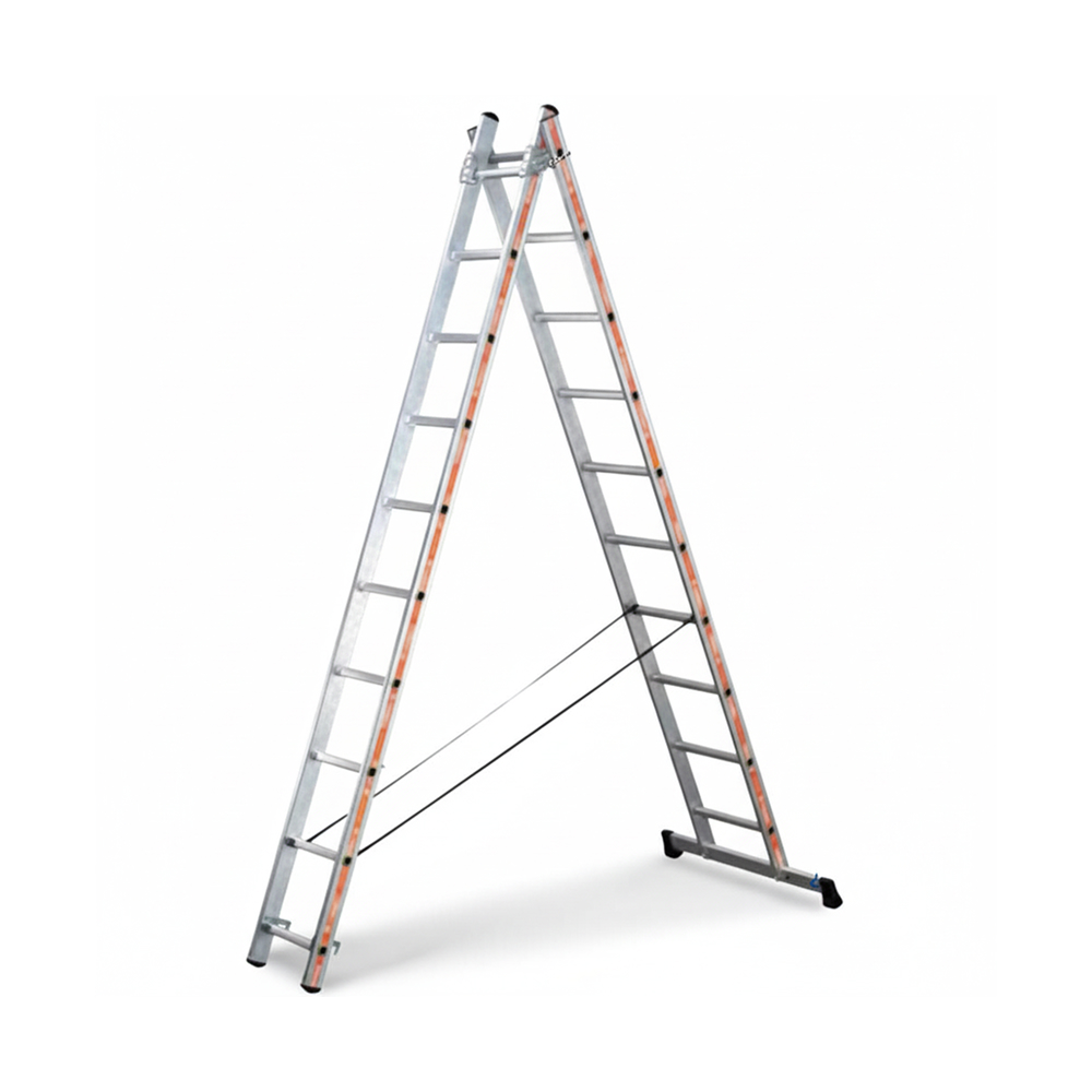 Echelle PRONOR transformable avec embase 2x8 TUBESCA COMABI - 01252608