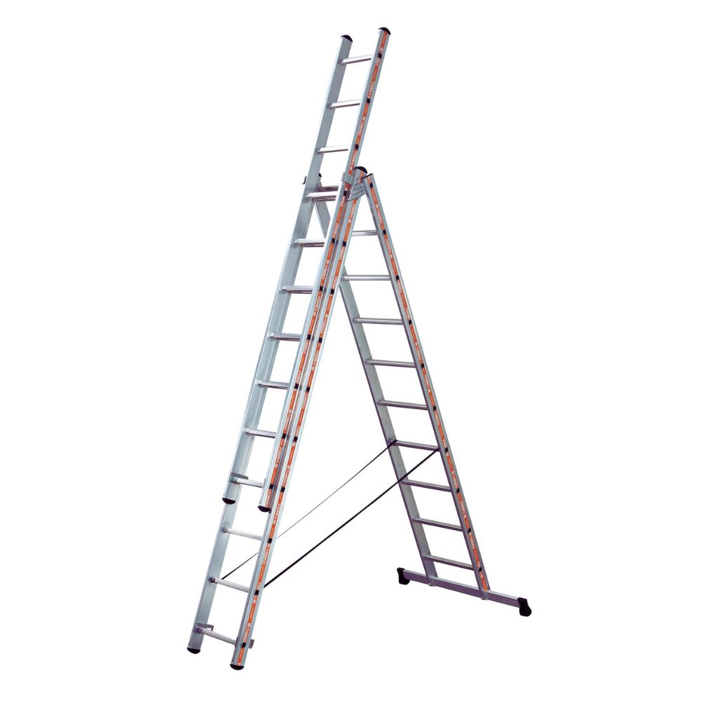 Echelle PRONOR transformable avec embase 3x9 TUBESCA COMABI - 01253609