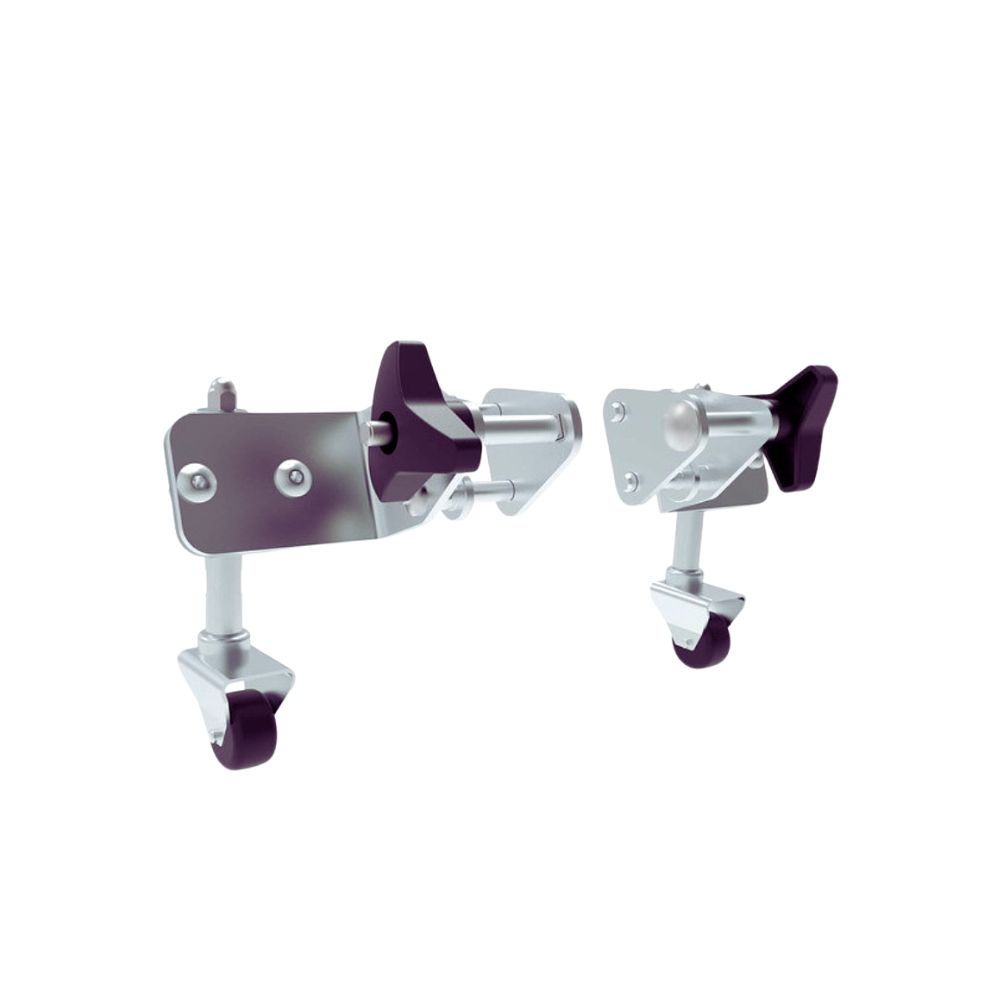 Lot de 2 roues escamotables pour plateformes TREKKER TUBESCA COMABI - 02274396