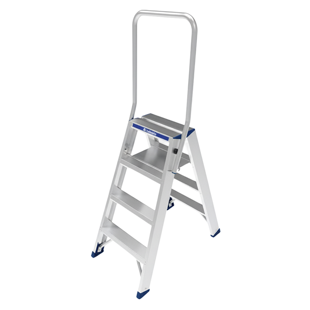 Marchepied DOUBLE ACCES 4 marches avec garde-corps TUBESCA COMABI - 02374854