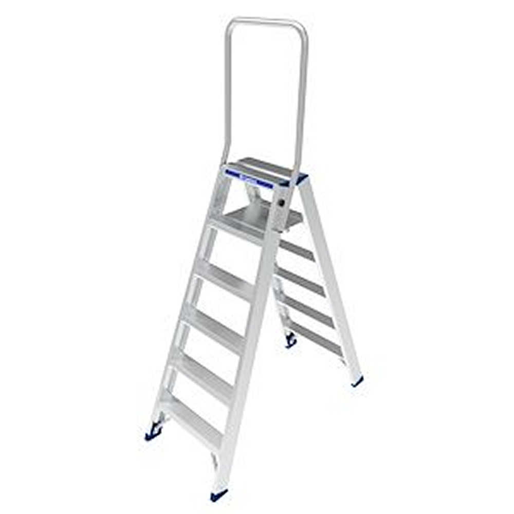 Marchepied DOUBLE ACCÈS 8 marches avec garde-corps TUBESCA COMABI - 02374858