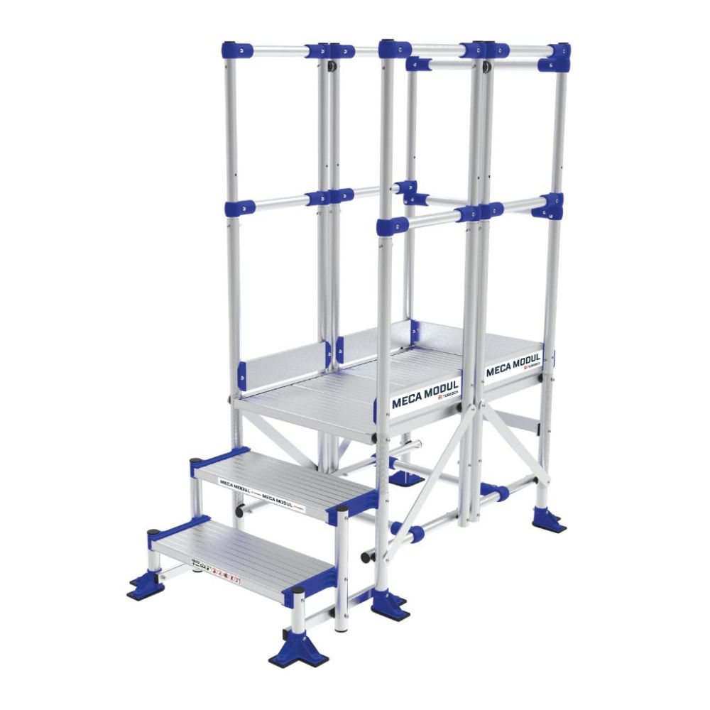 MECA MODUL Plateforme 3 marches lg 2m - 3 GC - TUBESCA COMABI - 02380304
