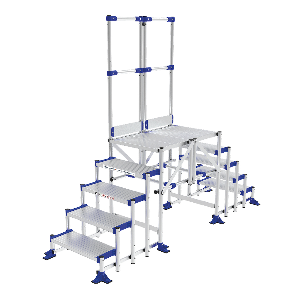 Passerelle industrielle MECA MODUL 5 marches 0,5 m TUBESCA COMABI - 02380561