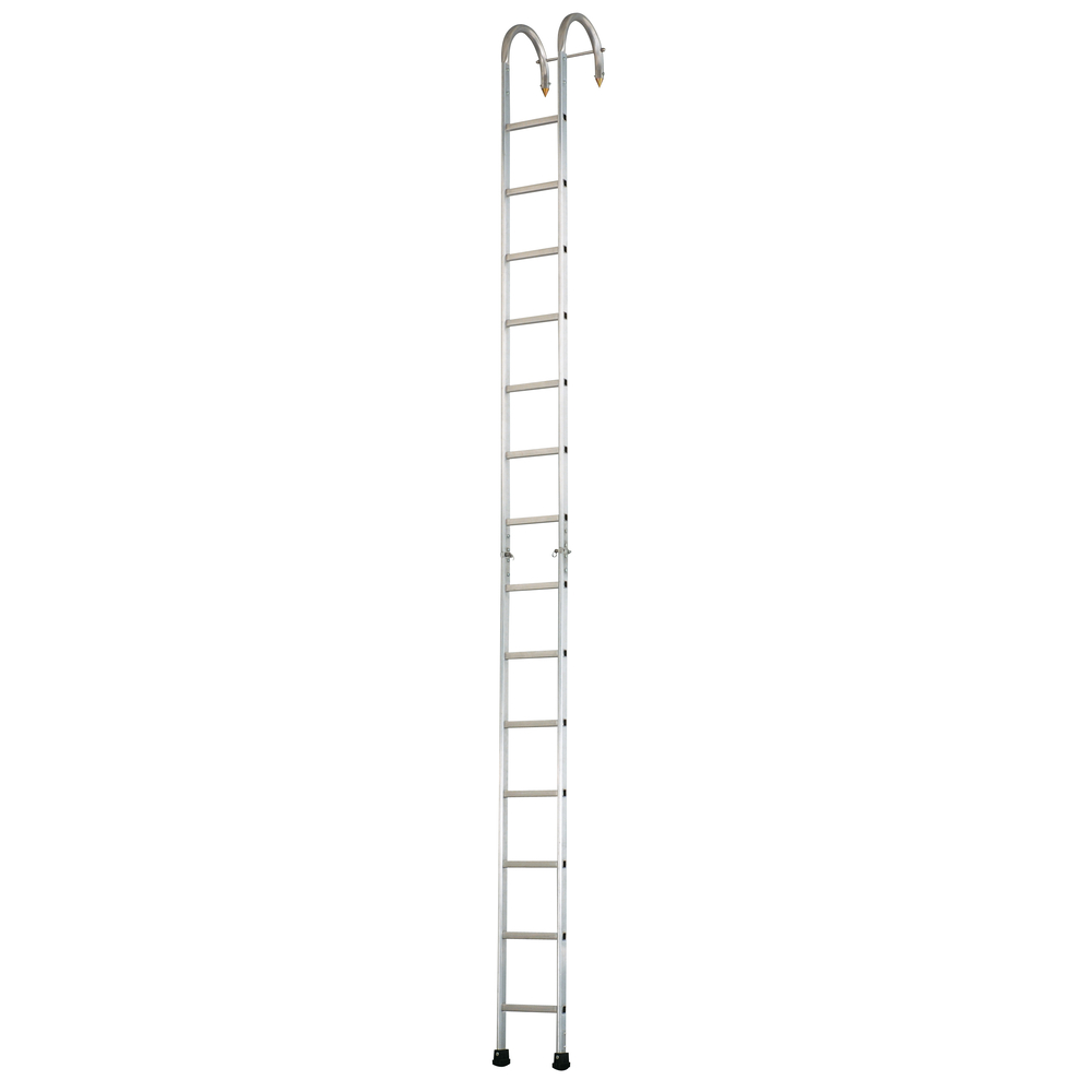 ÉCHELLE SIMPLE PLIANTE À CROCHETS POMPIER accès à 5.25m - TUBESCA COMABI - 02411902