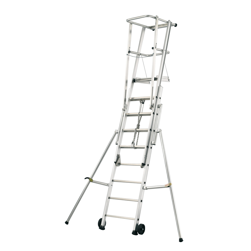 ÉCHELLE D'APPUI À COULISSE ALU - ACCÈS 4.95M - TUBESCA COMABI - 02432108