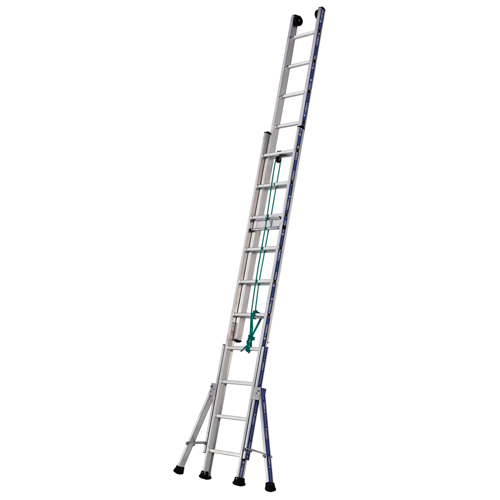 ÉCHELLE PLATINIUM 300 COULISSE À CORDE 2 PLANS ACCÈS 10.88M - TUBESCA COMABI - 02432320