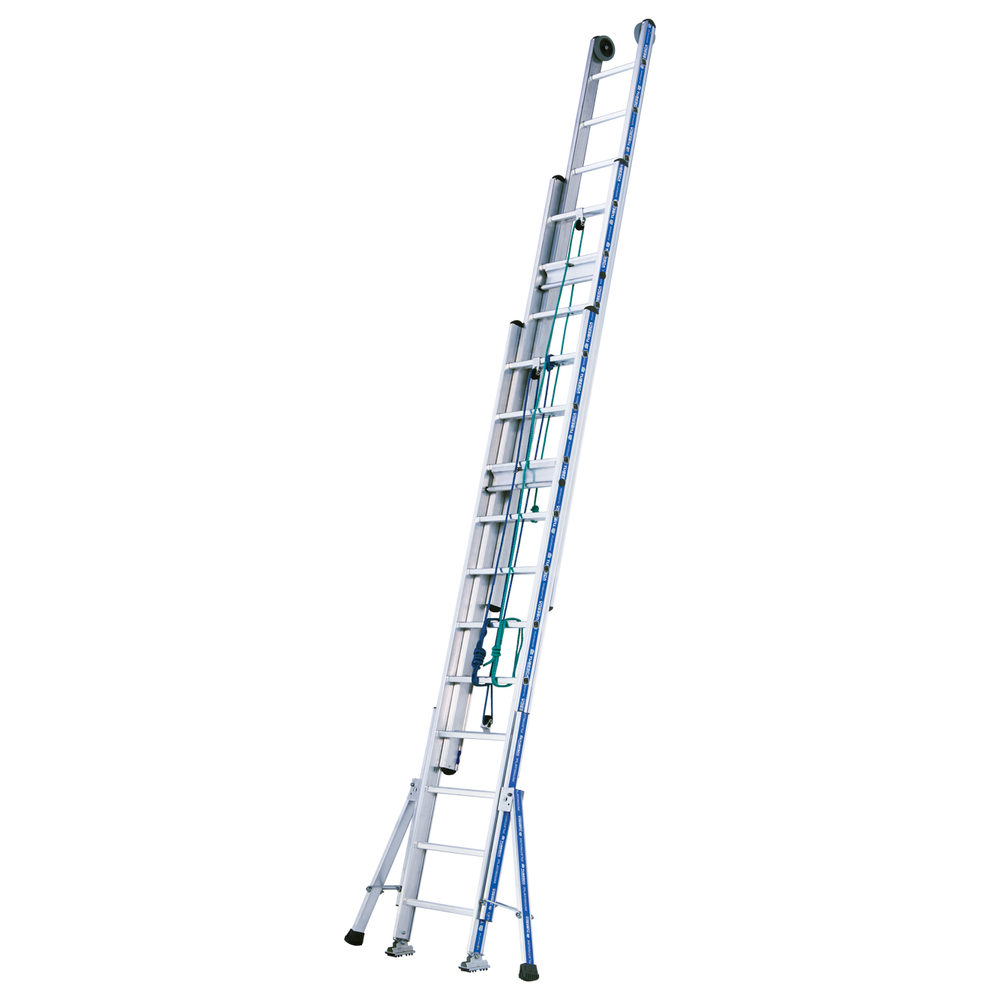 ÉCHELLE PLATINIUM 500 COULISSE À CORDE 3 PLANS ACCÈS 13.65M - TUBESCA COMABI - 02533320