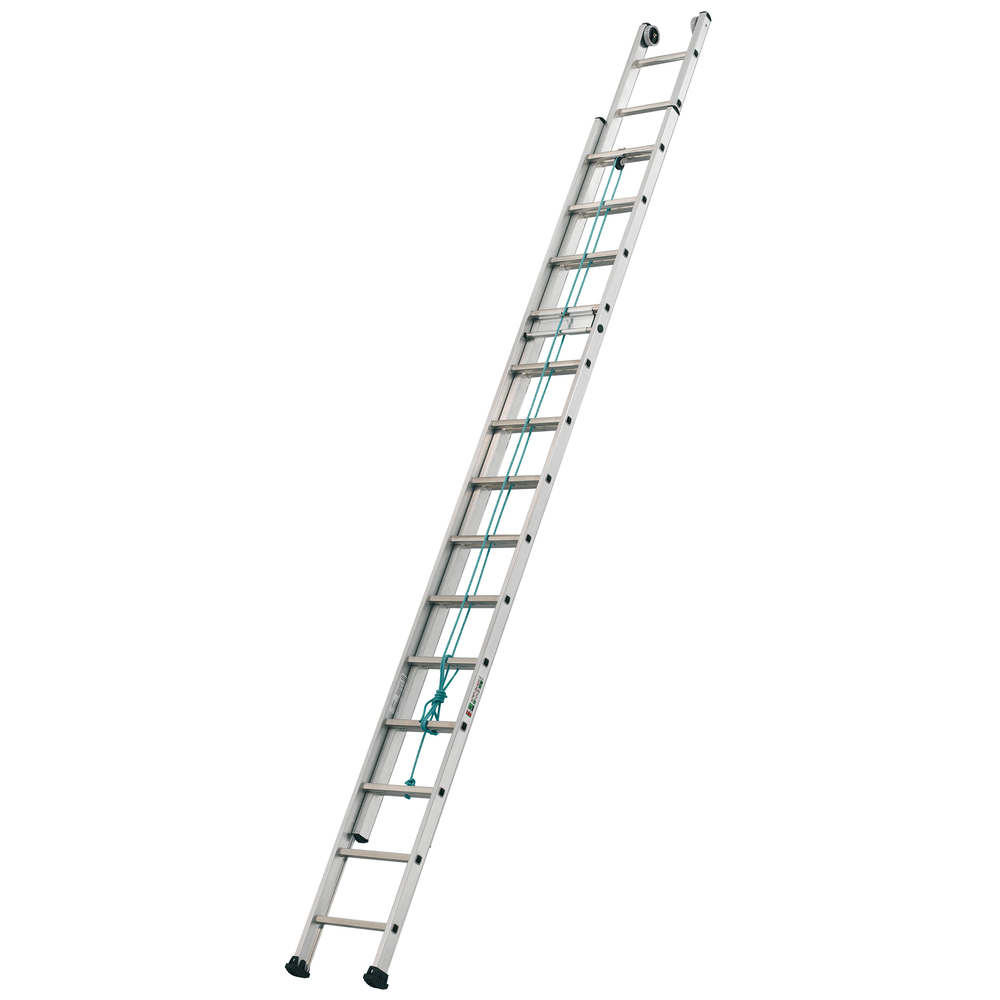 ÉCHELLE COULISSE A CORDE 2 PLANS POMPIER accès à 6.95m - TUBESCA COMABI - 02632012