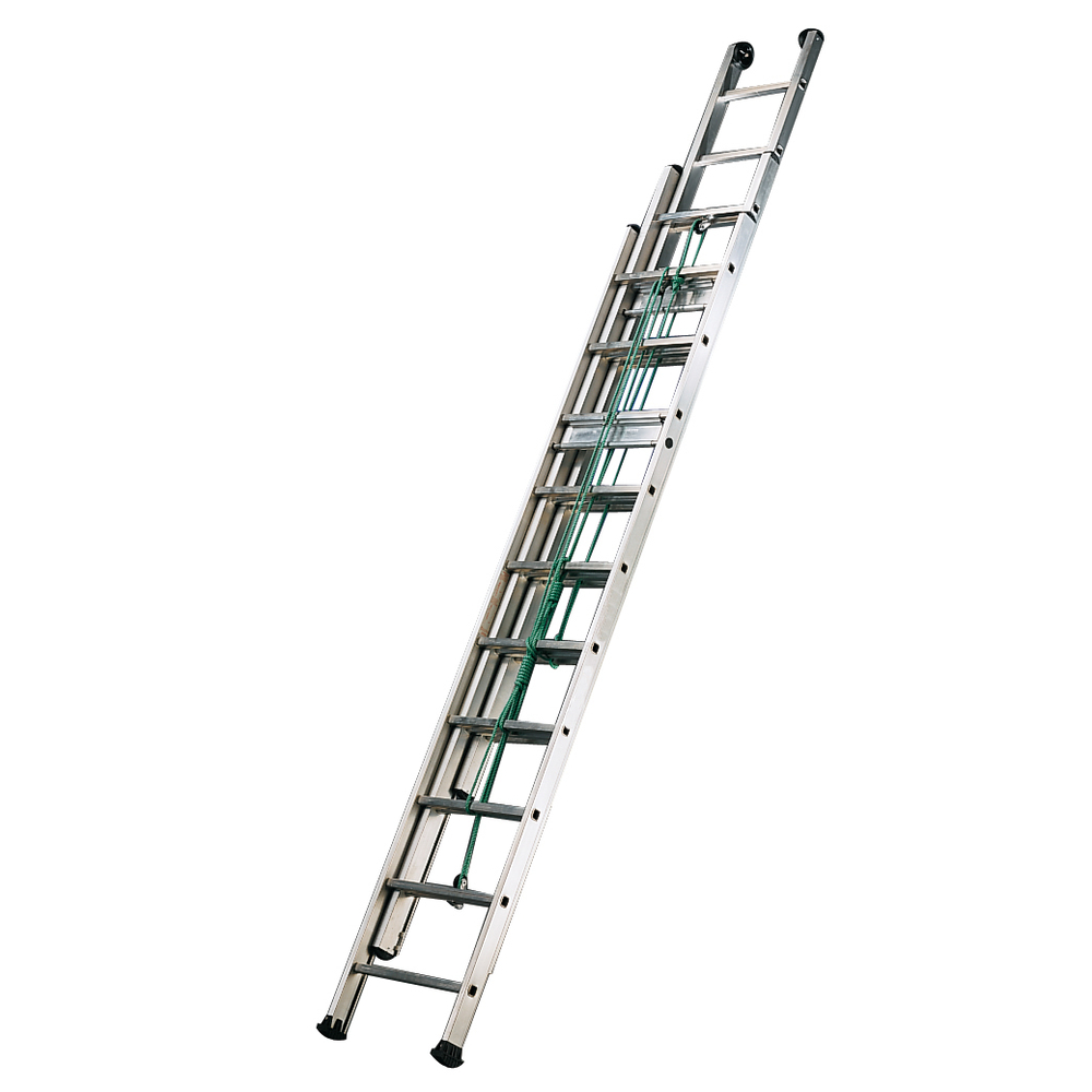 ÉCHELLE COULISSE À CORDE 3 PLANS POMPIER accès 15m - TUBESCA COMABI - 02633021