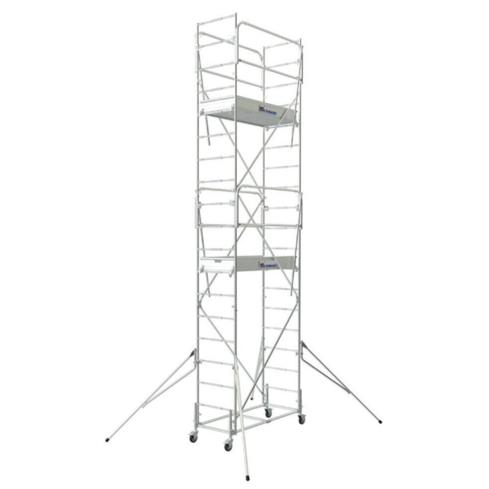 Échafaudage GENERIS 300 acier roulant hauteur travail max 3,50m TUBESCA COMABI - 03010005