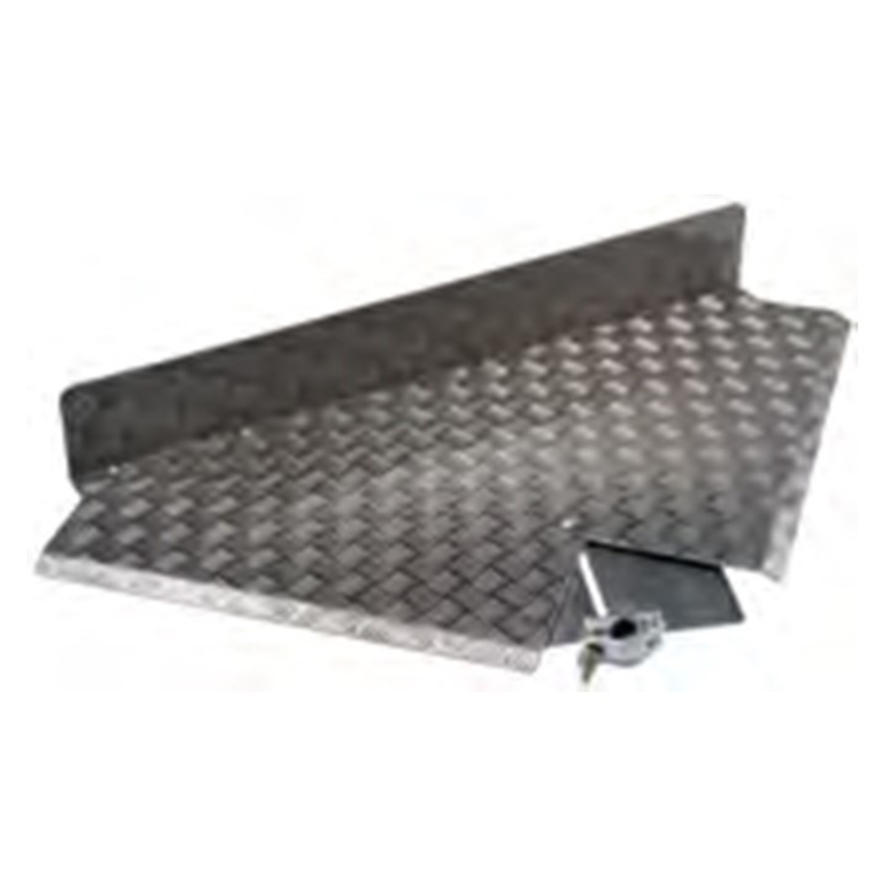 Plateau d'angle réglable 0 à 90° - largeur 0.8m - TUBESCA COMABI - 04010404