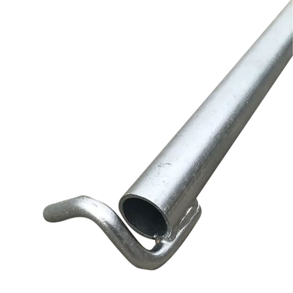 Barre d'amarrage Col de cygne 1.50m à crochet - TUBESCA COMABI - 04099146