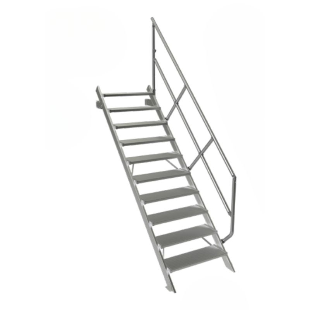 ESCALIER AVEC MAIN COURANTE 5M-45DEGRE-1000 - TUBESCA COMABI - 05901205