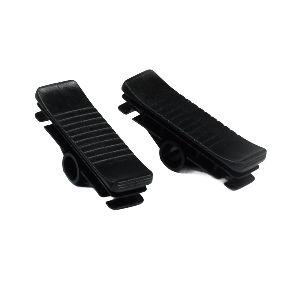Kit 4 embouts plats 79,5 noir TUBESCA COMABI - 09007057