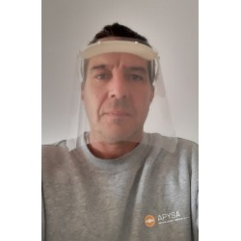 VISIERE PROTECTION COVID 19 APYSA PVC CRISTAL - UNIVERSEL - VAPYSA