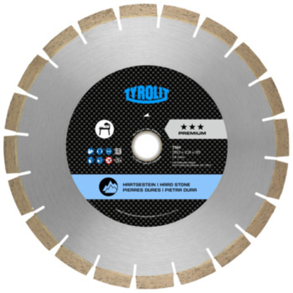 Disque diamant granit pour scies surtable diam. 350x2,8x35 PREMIUM TYROLIT - 34097755