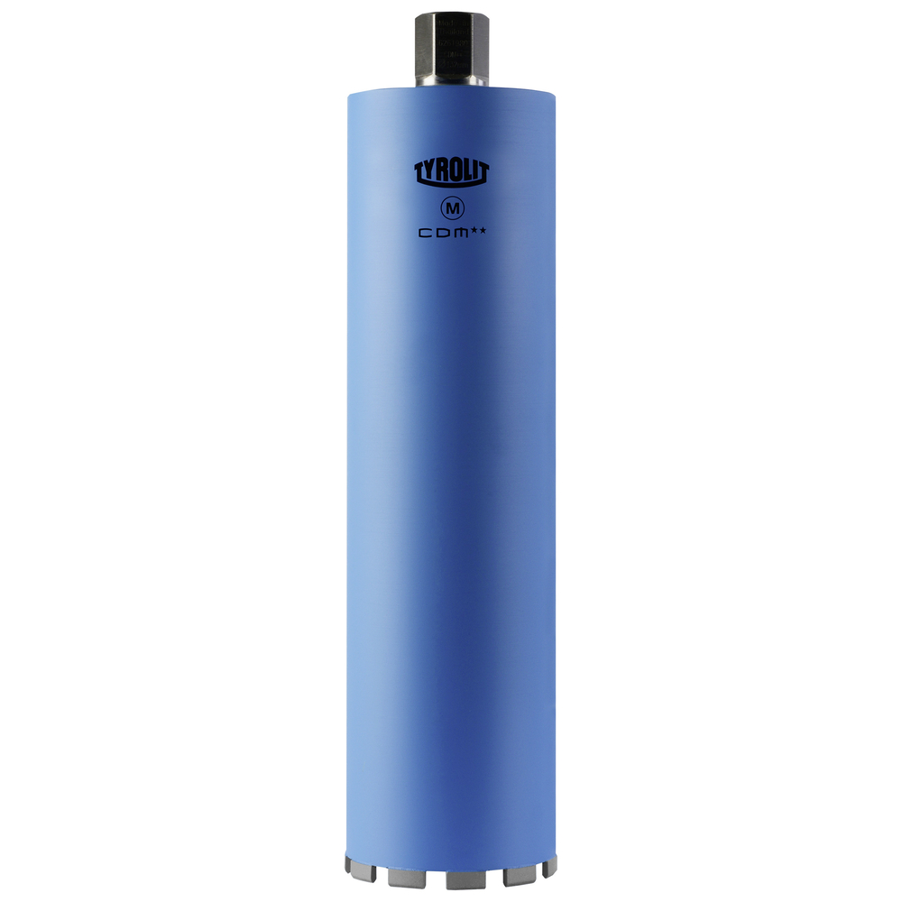 Couronne diamant béton pour carottage sous arrosage diam. 36x300xR1/2' STANDARD TYROLIT - 34186797