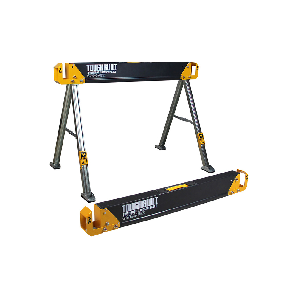 Pack de 2 tréteaux-table de chantier Toughbuilt - TBC5502