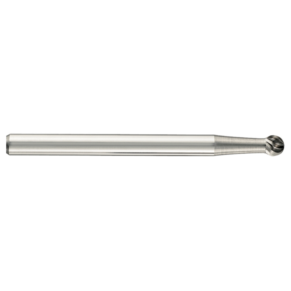 Fraise lime carbure sphérique -TivolyNorm -Denture fine -Forme C # / Ø: 3 / d2: 3 / L: 38 TIVOLY - 10321210300