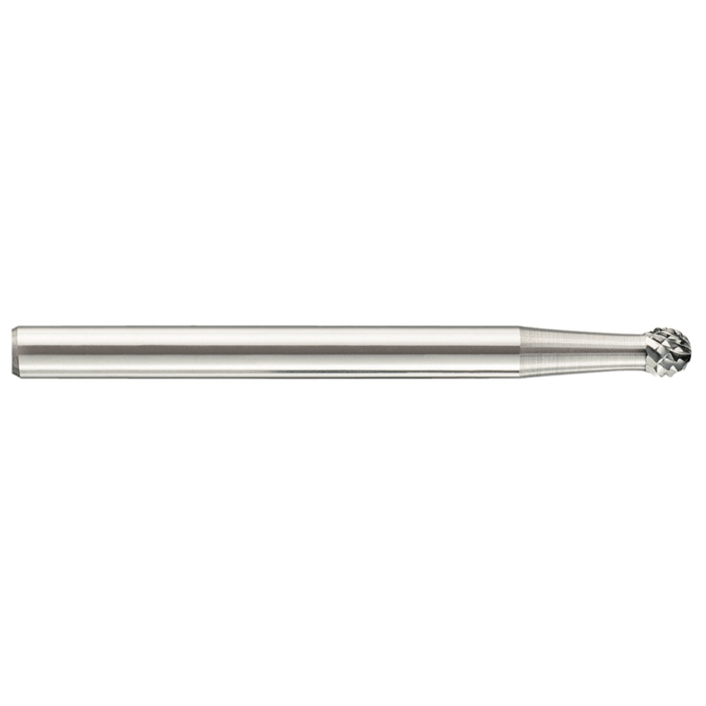 Fraise lime carbure sphérique -TivolyNorm -Denture normale -Brise copeaux -Forme D # / Ø: 3 / d2: 3 / L: 38 TIVOLY - 10322210300