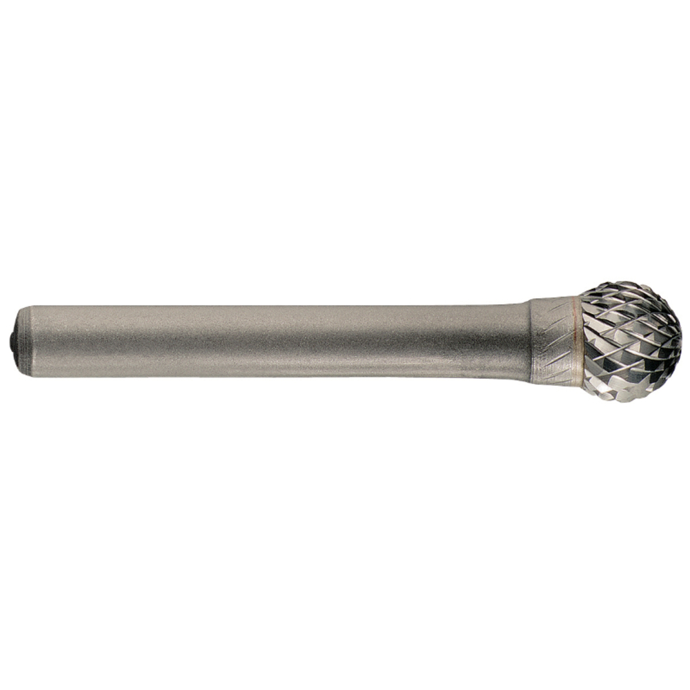 Fraise lime carbure sphérique -TivolyNorm -Denture normale -Brise copeaux -Forme D # / Ø: 8 / d2: 6 / L: 52 TIVOLY - 10372010800