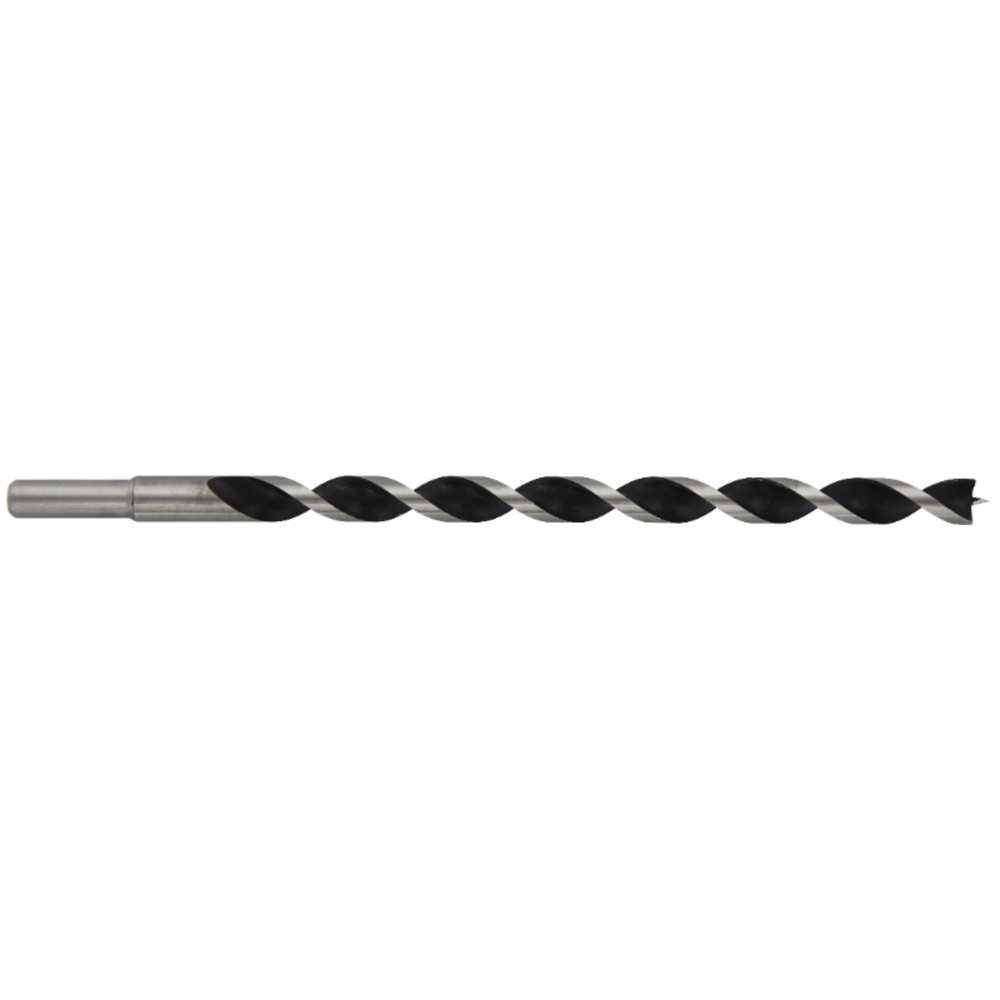 Foret bois 3 pointes L250mm -Queue cylindrique (Blister) / L: 250 Ø: 10 TIVOLY - 10800521000