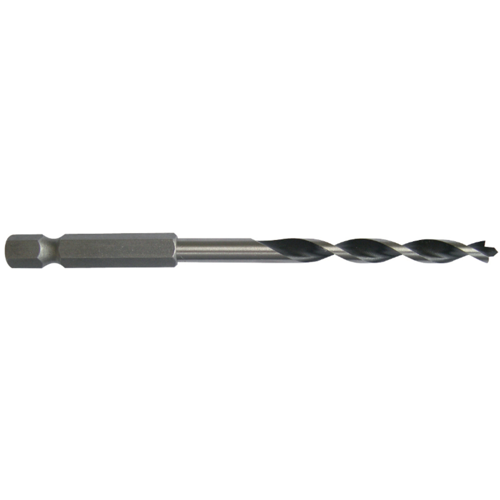 Foret bois 3 pointes Shock Serie -Queue hexagonale (Blister) / L: 105 Ø: 5 TIVOLY - 10803720500